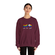 Peace Love Pride Unisex Heavy Blend™ Crewneck Sweatshirt