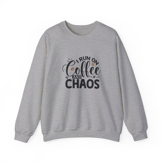 Coffee and Chaos Unisex Heavy Blend™ Crewneck Sweatshirt