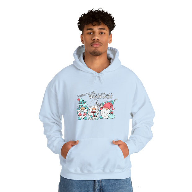 Gnome Christmas Unisex Heavy Blend™ Hooded Sweatshirt