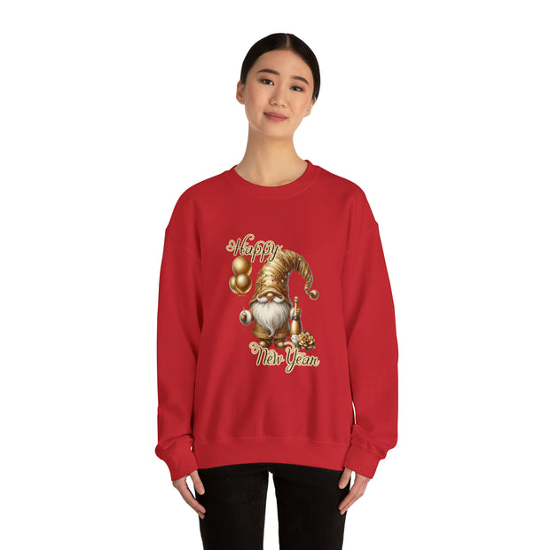 Gnome New Year Unisex Heavy Blend™ Crewneck Sweatshirt