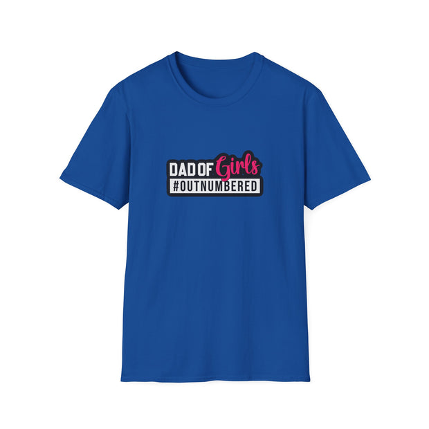 Dad of Girls Unisex Softstyle T-Shirt