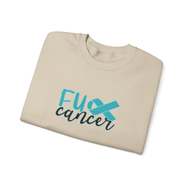 Fuck Cancer Unisex Heavy Blend™ Crewneck Sweatshirt