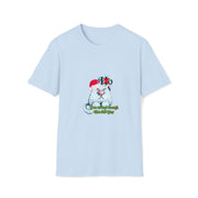 Christmas cat Unisex Softstyle T-Shirt