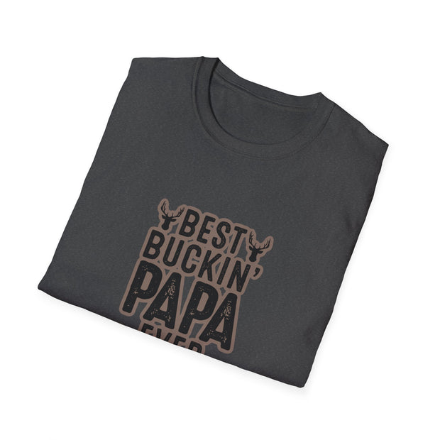 Best Papa Unisex Softstyle T-Shirt