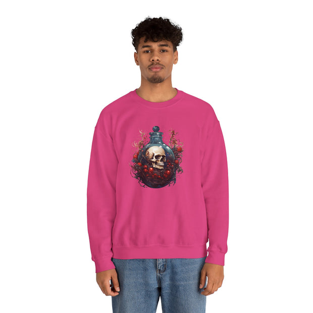 Bottled Skull Unisex Heavy Blend™ Crewneck Sweatshirt
