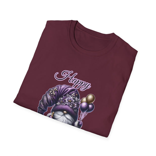 Gnome New Year Unisex Softstyle T-Shirt