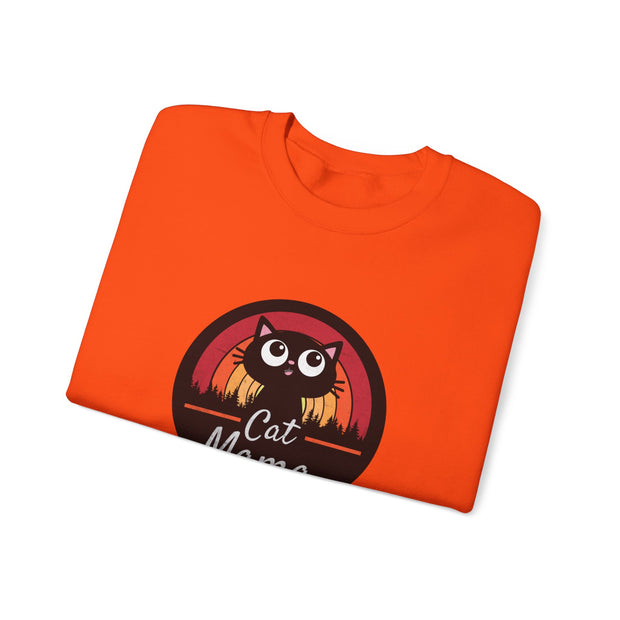 Cat Mama Unisex Heavy Blend™ Crewneck Sweatshirt