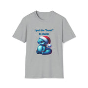 Christmas dragon Unisex Softstyle T-Shirt