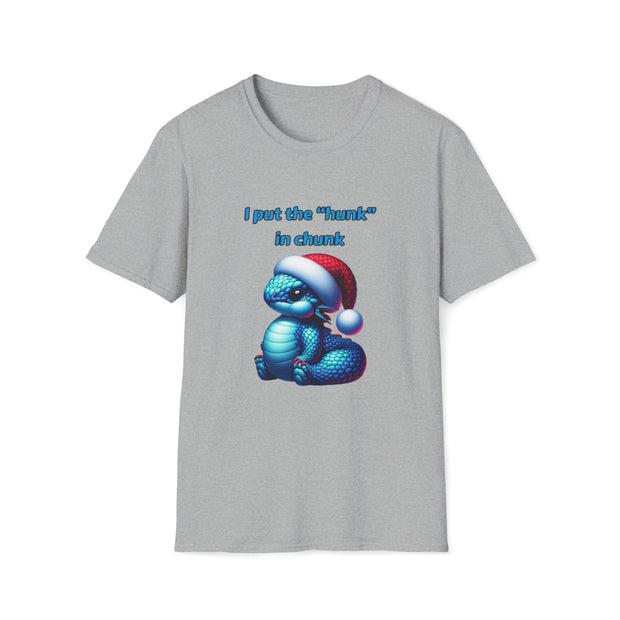 Christmas dragon Unisex Softstyle T-Shirt