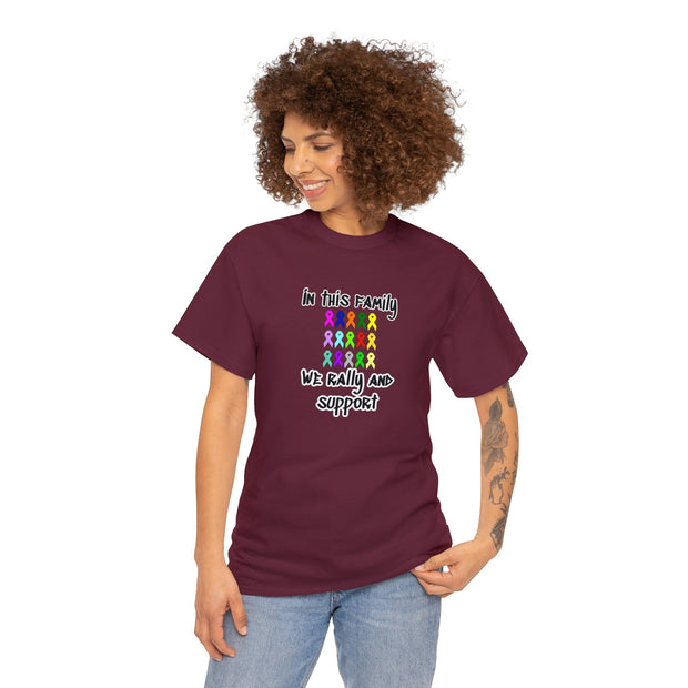 Cancer Support Unisex Heavy Cotton Tee