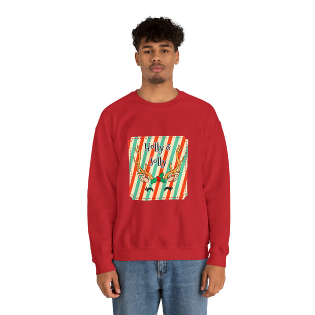 Reindeer Unisex Heavy Blend™ Crewneck Sweatshirt
