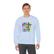 Support the Fight Unisex Heavy Blend™ Crewneck Sweatshirt