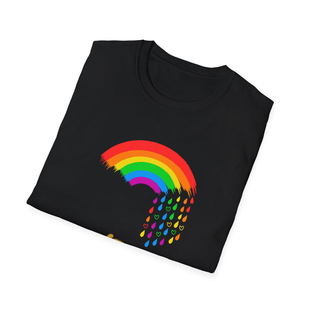 Winnie the Pooh Raining Pride Unisex Softstyle T-Shirt