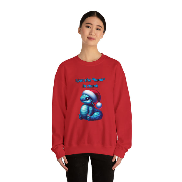 Christmas Dragon Unisex Heavy Blend™ Crewneck Sweatshirt