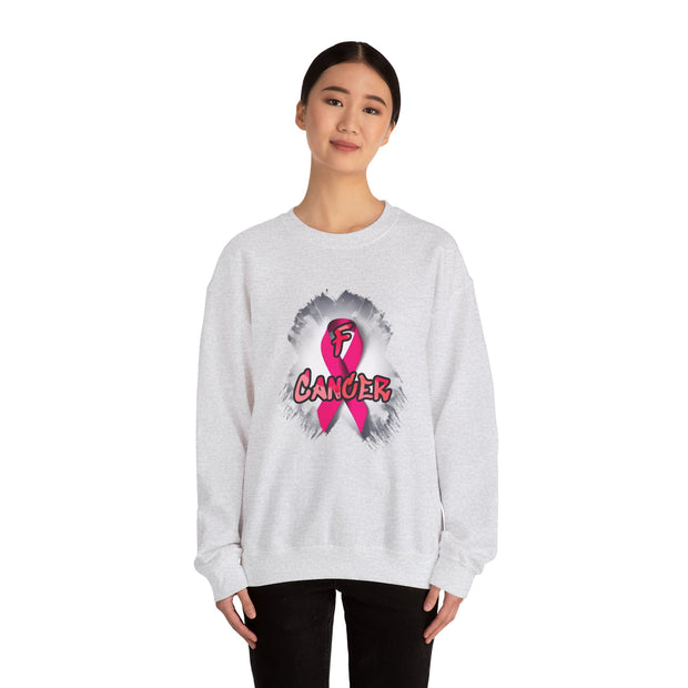 F Cancer Unisex Heavy Blend™ Crewneck Sweatshirt