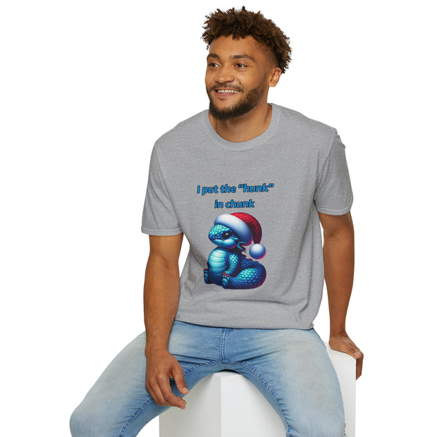 Christmas dragon Unisex Softstyle T-Shirt