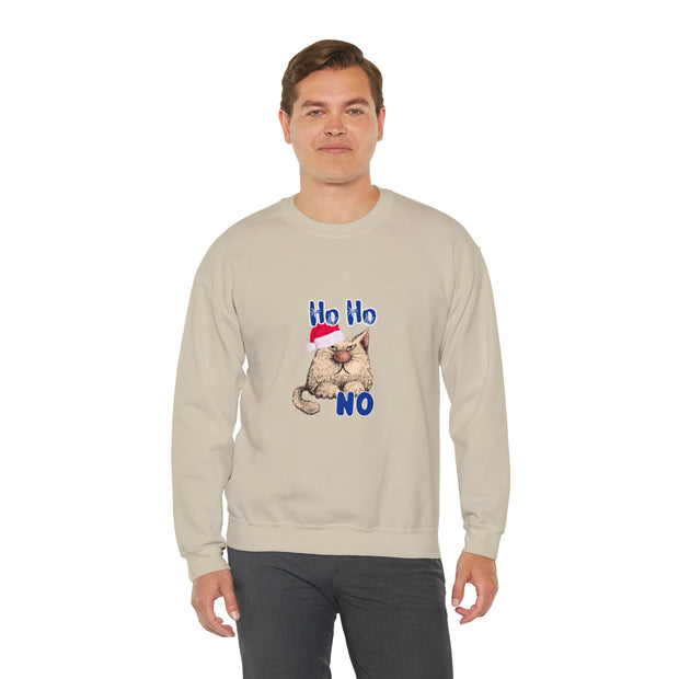 Christmas cat Unisex Heavy Blend™ Crewneck Sweatshirt