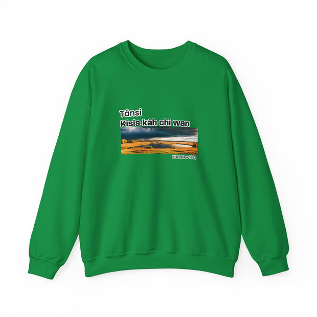 Tánsi Cree Saskatchewan Unisex Heavy Blend™ Crewneck Sweatshirt