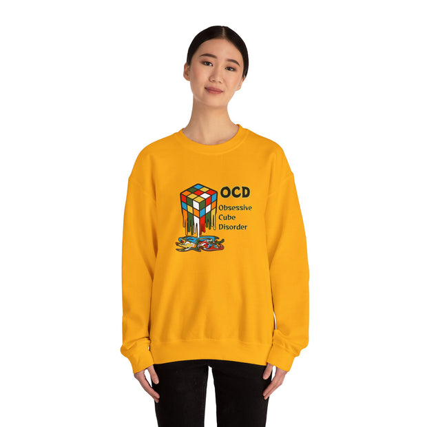 Rubik Cube Unisex Heavy Blend™ Crewneck Sweatshirt