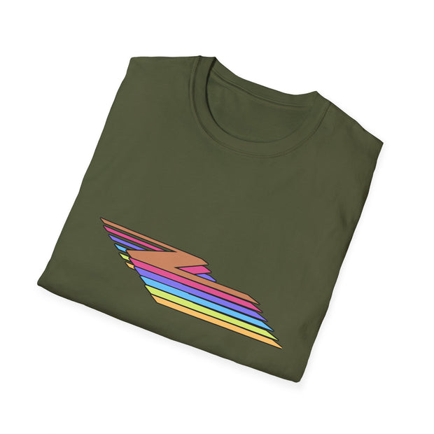 Z Striped Unisex Softstyle T-Shirt