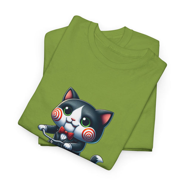 Horror Movie Cats Unisex Heavy Cotton Tee