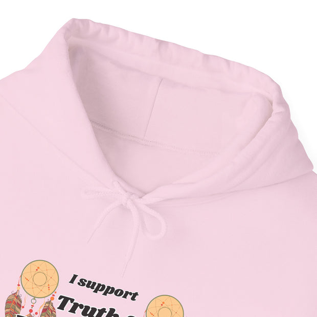I Support Truth & Reconciliation Unisex Heavy Blend™ Hooded Sweatshirt