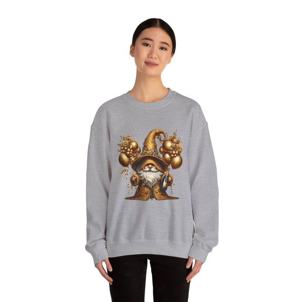 New Year Gnome Unisex Heavy Blend™ Crewneck Sweatshirt