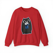 Christmas cat Unisex Heavy Blend™ Crewneck Sweatshirt