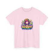 Graffiti Anime Girls Unisex Heavy Cotton Tee