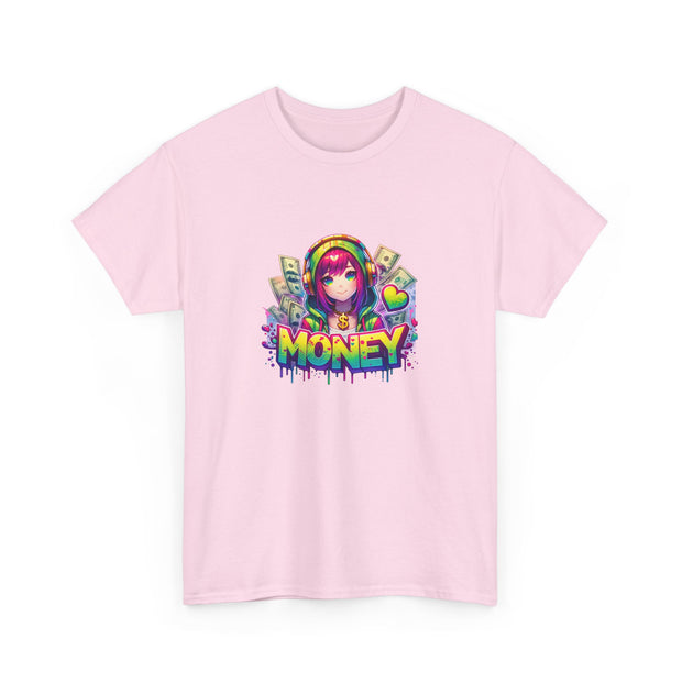 Graffiti Anime Girls Unisex Heavy Cotton Tee