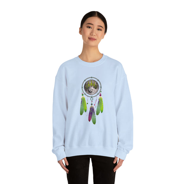 Bear Dream Catcher Unisex Heavy Blend™ Crewneck Sweatshirt