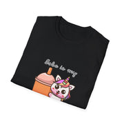Unicorn Boba Unisex Softstyle T-Shirt