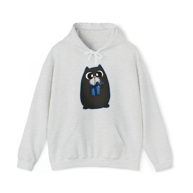 Christmas cat Unisex Heavy Blend™ Hooded Sweatshirt