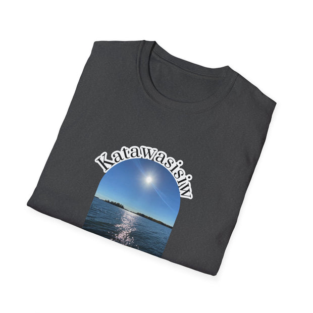 Cree Saskatchewan Skies Unisex Softstyle T-Shirt