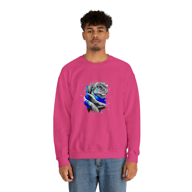 Rose Unisex Heavy Blend™ Crewneck Sweatshirt