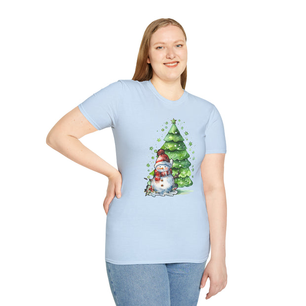 Snowman Unisex Softstyle T-Shirt