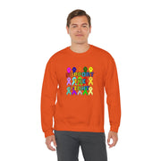 Support the Fight Unisex Heavy Blend™ Crewneck Sweatshirt