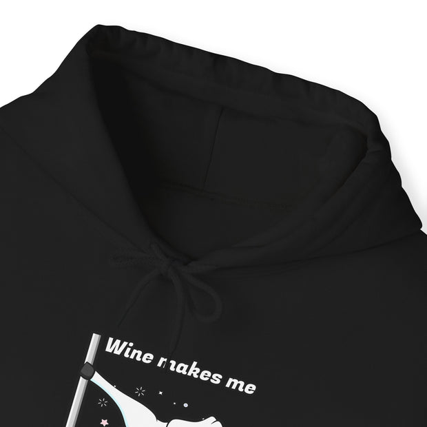Unicorn Wine Unisex Heavy Blend™ Hooded Sweatshirt