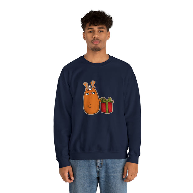 Christmas cat Unisex Heavy Blend™ Crewneck Sweatshirt
