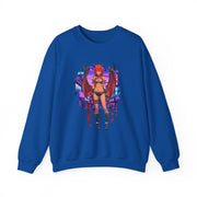 Anime Female Demon Unisex Heavy Blend™ Crewneck Sweatshirt