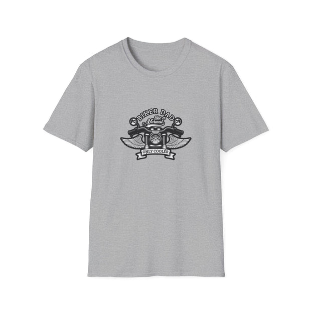 Biker Dad Unisex Softstyle T-Shirt