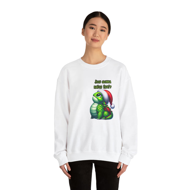 Christmas dragon Unisex Heavy Blend™ Crewneck Sweatshirt