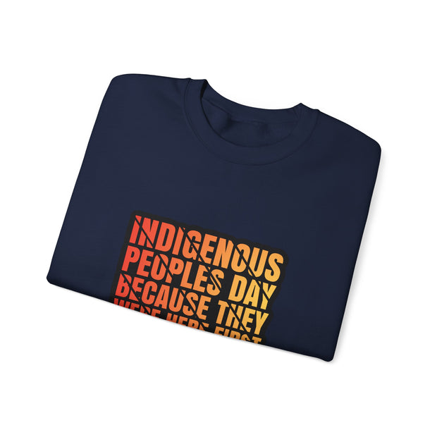 Indigenous Peoples Day Unisex Heavy Blend™ Crewneck Sweatshirt