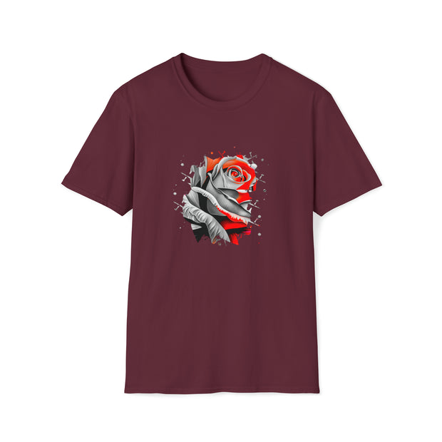 Rose Unisex Softstyle T-Shirt