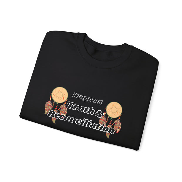 I Support Truth & Reconciliation Unisex Heavy Blend™ Crewneck Sweatshirt