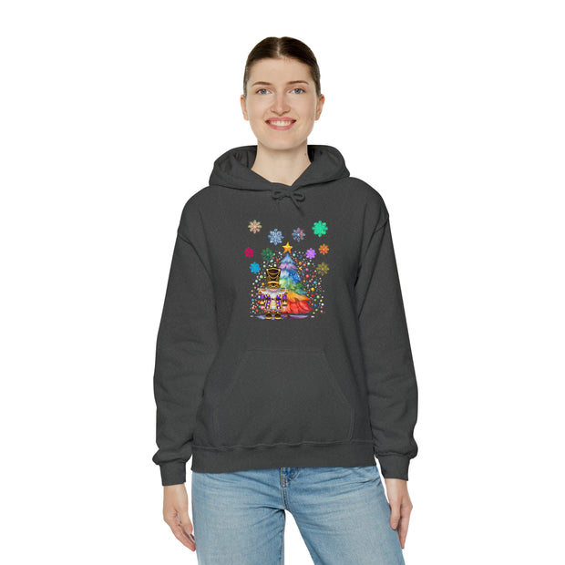 Gnome Nutcracker Unisex Heavy Blend™ Hooded Sweatshirt