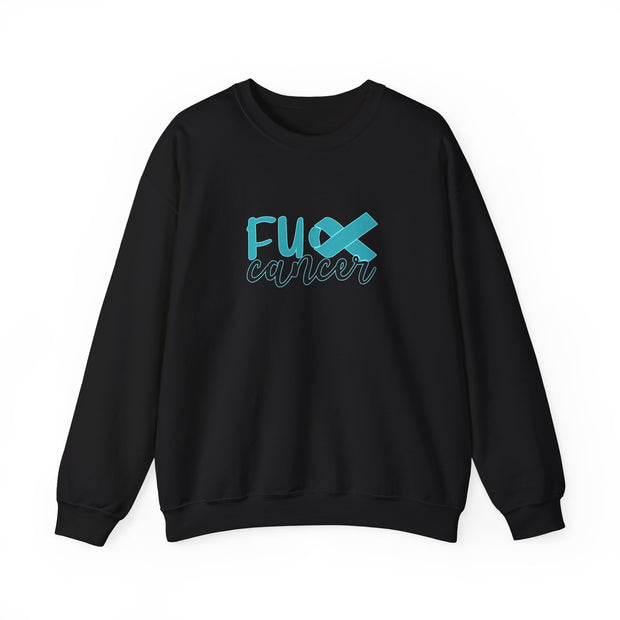 Fuck Cancer Unisex Heavy Blend™ Crewneck Sweatshirt