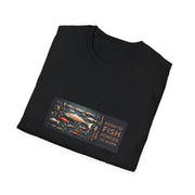 Born to Fish Unisex Softstyle T-Shirt