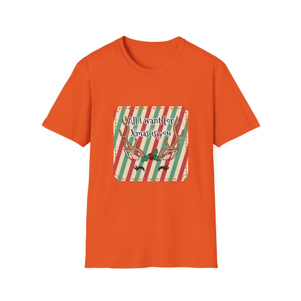 Reindeer Unisex Softstyle T-Shirt