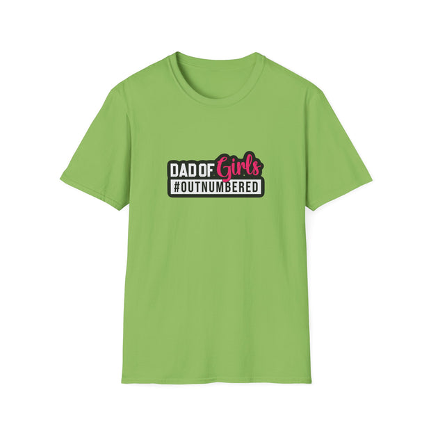 Dad of Girls Unisex Softstyle T-Shirt